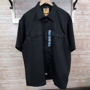 NWT Carhartt twill short sleeve work shirt